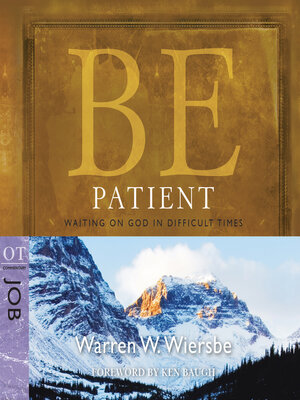 cover image of Be Patient (Job)